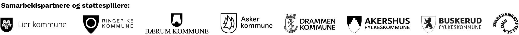 logoer støttespillere